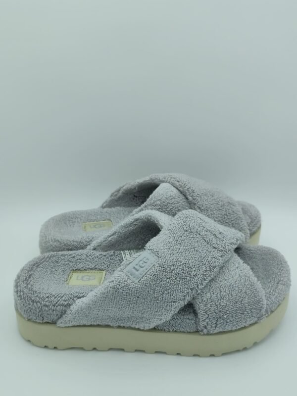 Šlepetės UGG W Fuzz Sugar Terry Cross Slide W1126385 - Image 3