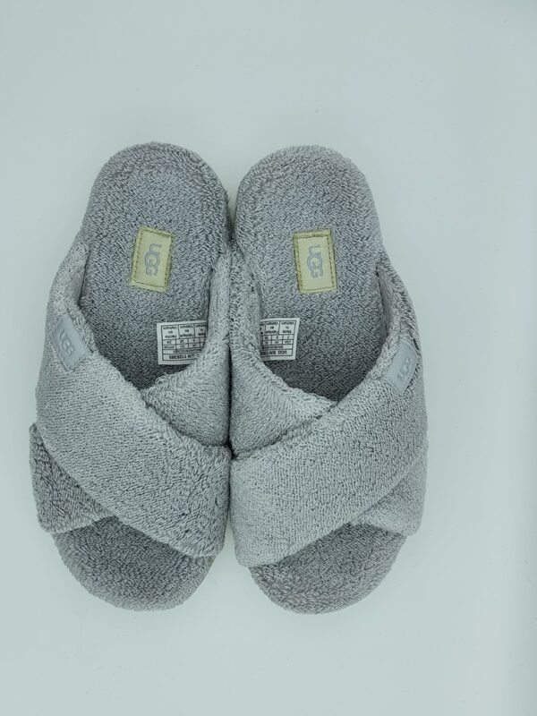 Šlepetės UGG W Fuzz Sugar Terry Cross Slide W1126385 - Image 2