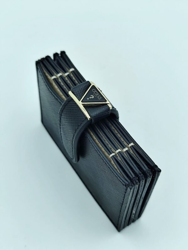 Moteriška piniginė / kortelių dėklas GUESS PW1556P3234-BLACK - Image 4