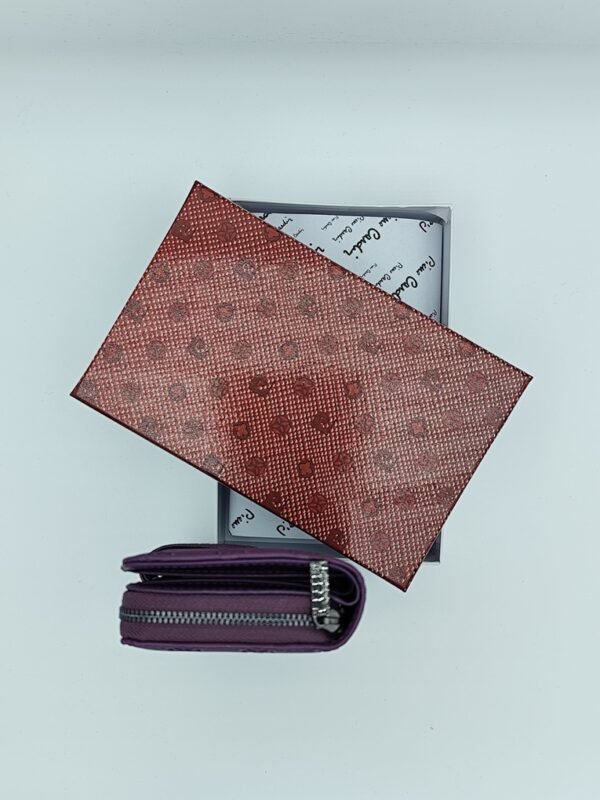 Moteriška piniginė Pierre Cardin Borsellino 116 lady43 VIOLA - Image 4