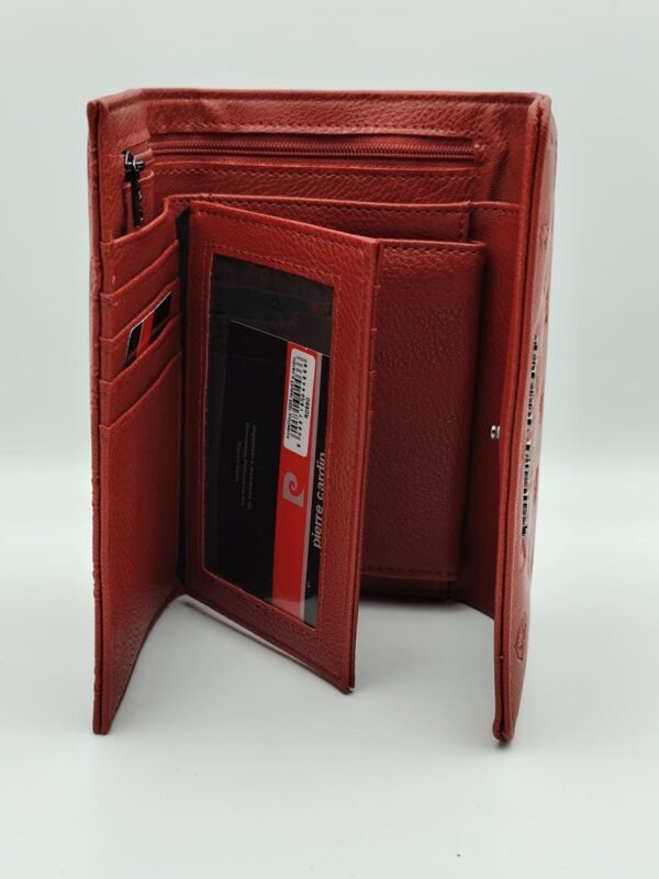 Moteriška piniginė Pierre Cardin Borsellino 1695 lady43 ROSSO - Image 7