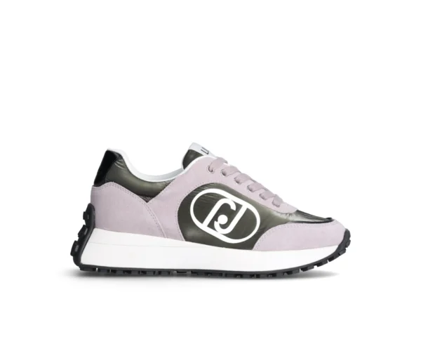 LOLO 17 - SNEAKER COW SUEDE/NYLON PEONIA/MILITARY Women