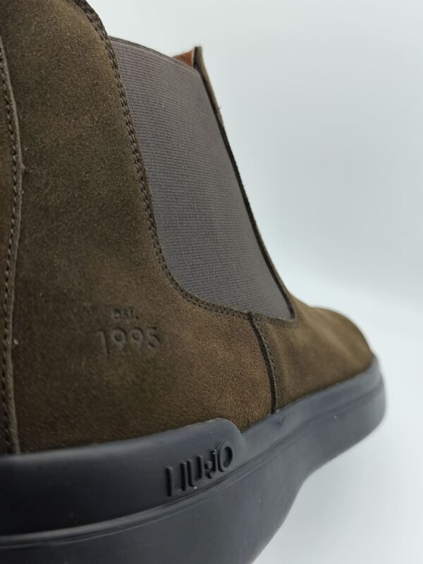 Laisvalaikio batai vyrams Duke 02 - Mid Sneaker Cow Suede/Elastic Fa Rudi - Image 7