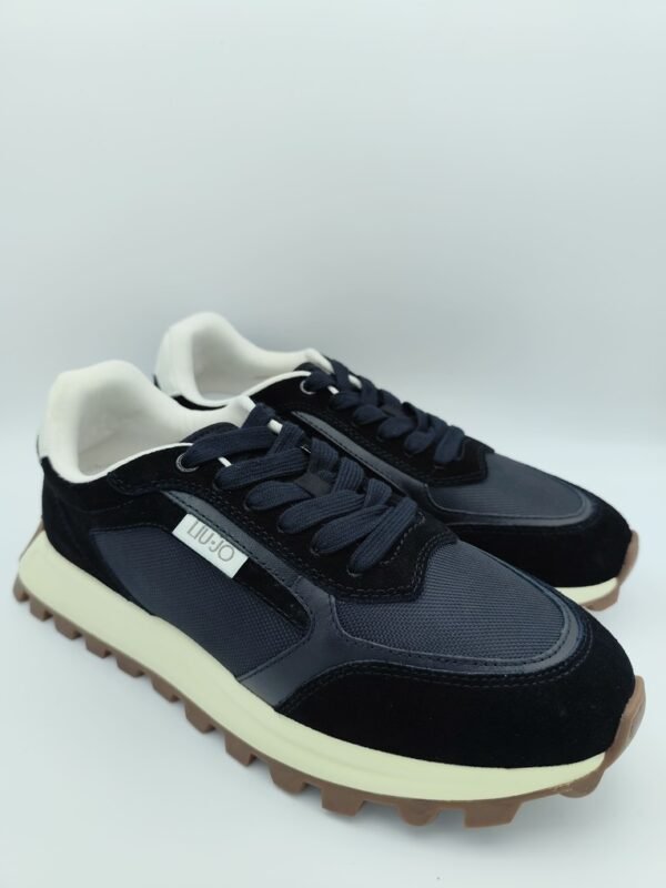 Running 01 - Sneaker Cow Suede Juodi