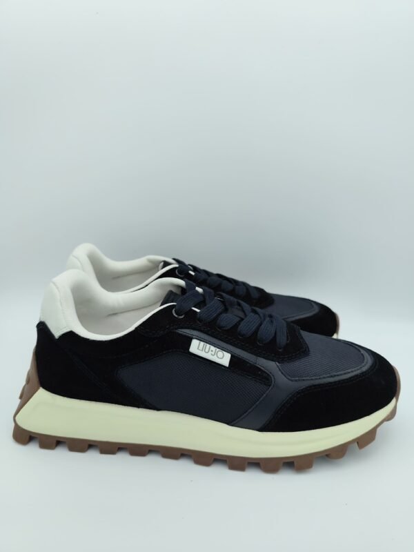 Laisvalaikio batai vyrams Running 01 - Sneaker Cow Suede Juodi - Image 3