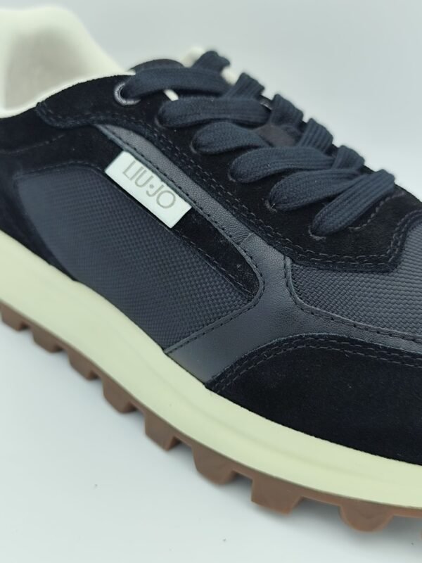 Laisvalaikio batai vyrams Running 01 - Sneaker Cow Suede Juodi - Image 7