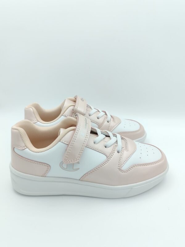 Laisvalaikio batai mergaitei Champion Low Cut WHT/PINK - Image 4