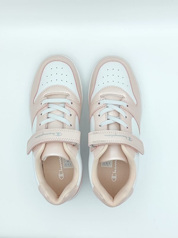 Laisvalaikio batai mergaitei Champion Low Cut WHT/PINK - Image 6