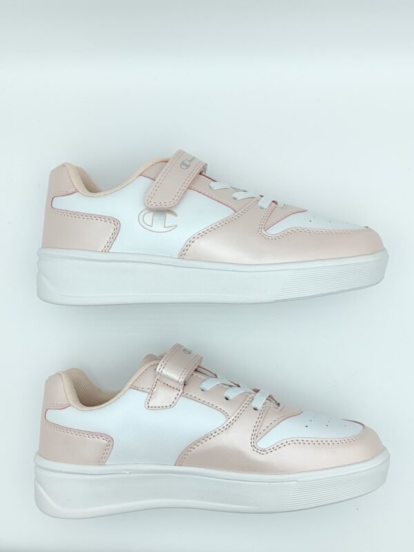 Laisvalaikio batai mergaitei Champion Low Cut WHT/PINK - Image 7