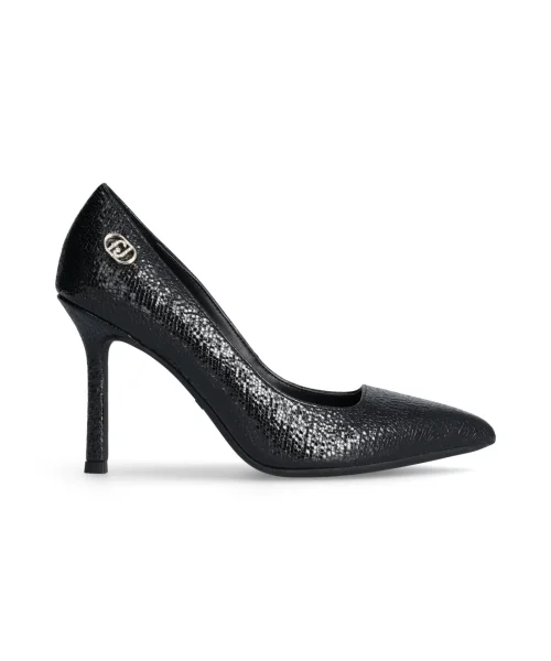 GIUSY 06 – DECOLLETE PRINTED PATENT BLACK Women GIUSY 06 - DECOLLETE PRINTED PATENT BLACK Women