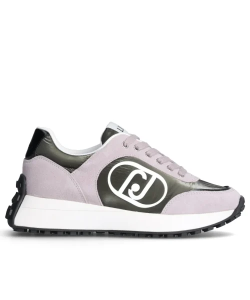LOLO 17 – SNEAKER COW SUEDE/NYLON PEONIA/MILITARY Women LOLO 17 - SNEAKER COW SUEDE/NYLON PEONIA/MILITARY Women
